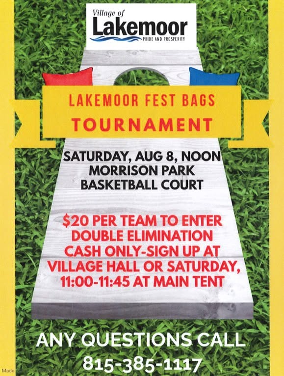 Lakemoor Fest 2026 Bags Tournement